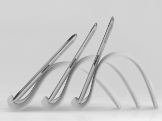 Illustration for article titled The Infinite Loop Tablet Stand Flexes and Bends to Fit Any Situation